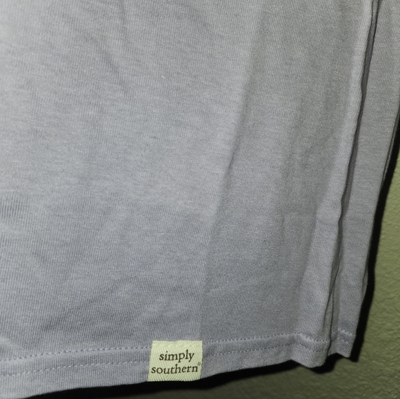 ✨️🌙NWT Simply Southern "Be a Light Lantern Long Sleeve T-Shirt" Lilac💜 XXL - Picture 11 of 13